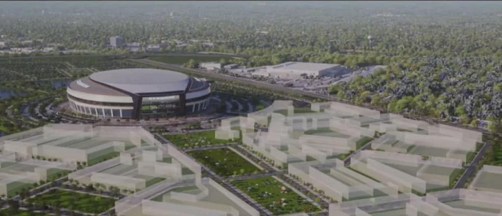 Buffalo Bills stadium design.