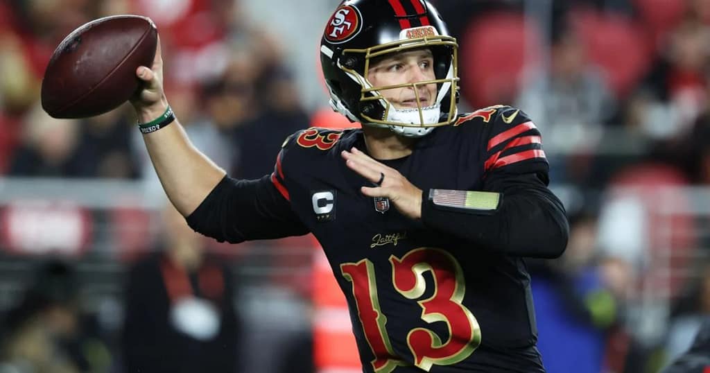 Brock Purdy leads 49ers
