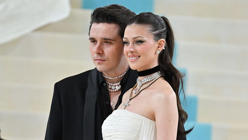 Nicola Peltz and Brooklyn Beckham