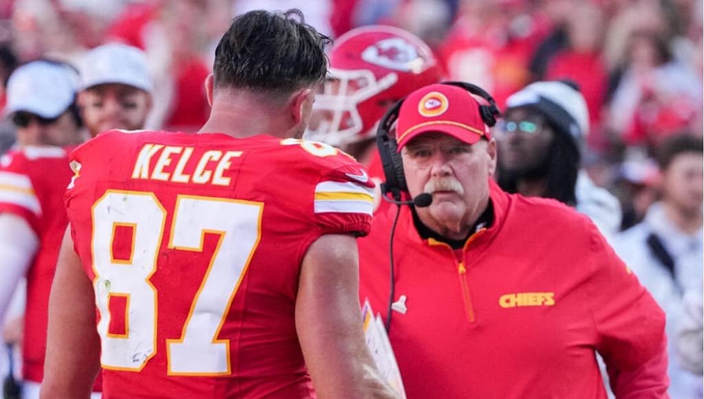 Andy Reid comments on Travis Kelce future.