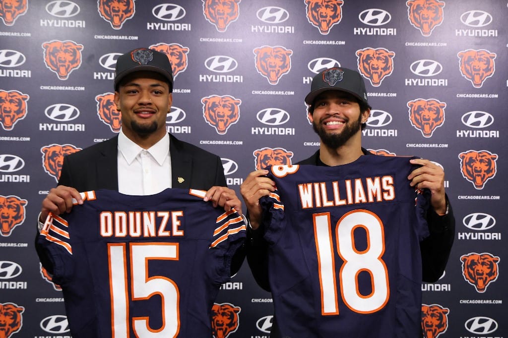 Rome Odunze & Caleb Williams