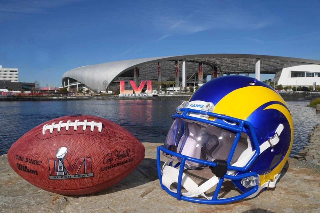 Iconic 2021 Los Angeles Rams.
