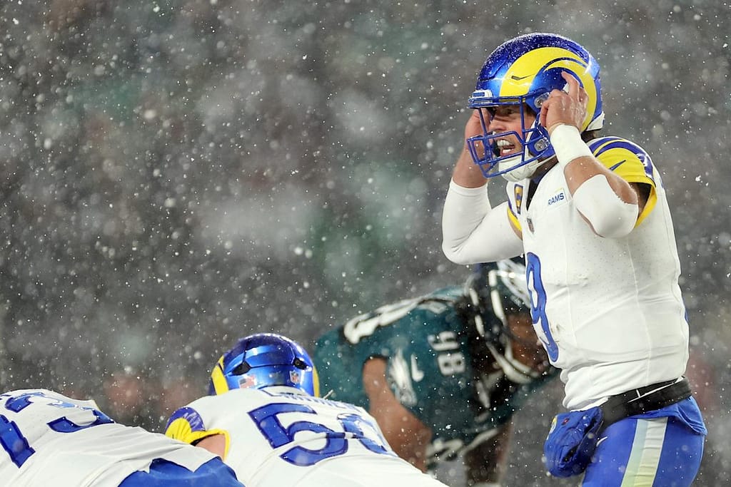 challenging weather Rams vs Bears