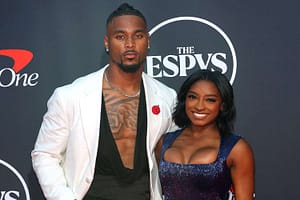 Jonathan Owens & Simone Biles