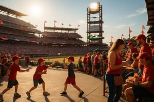 Citizens Bank Park field prepared for MLB All-Star Game analysis
