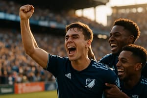 MLS Talent Exports shown through young soccer players training before a European move