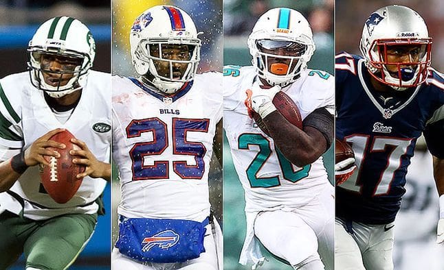 AFC East players