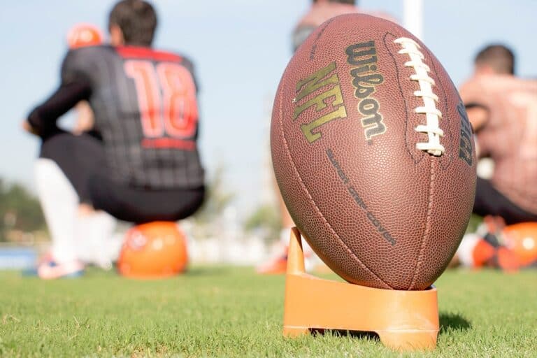 NFL football symbolizing the league’s planned expansion into European cities in 2026