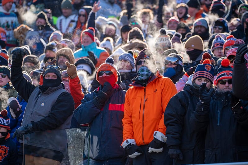 Rams Fans Brave Chicago