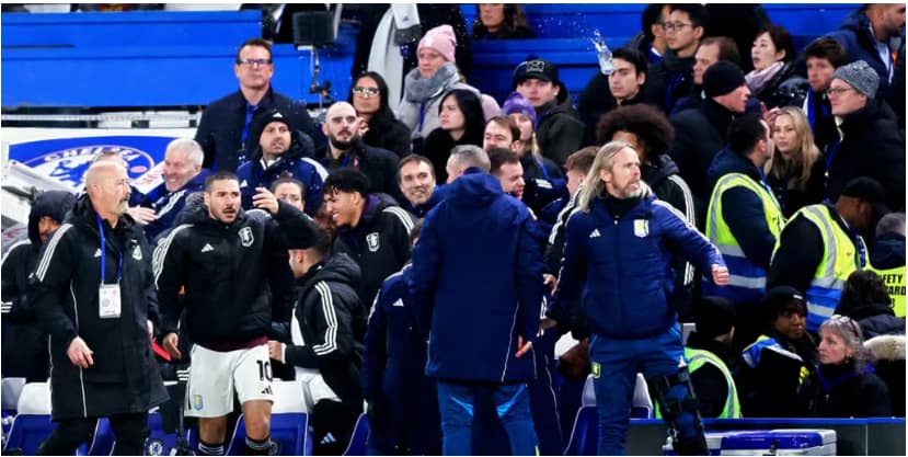 Bottle-Throwing Incident at Stamford Bridge